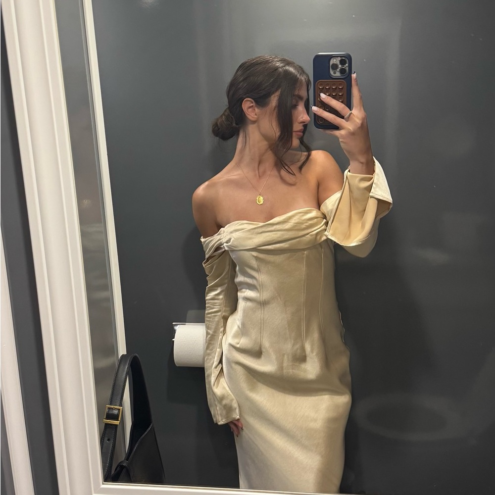 Meshki Giselle Off-Shoulder Dress